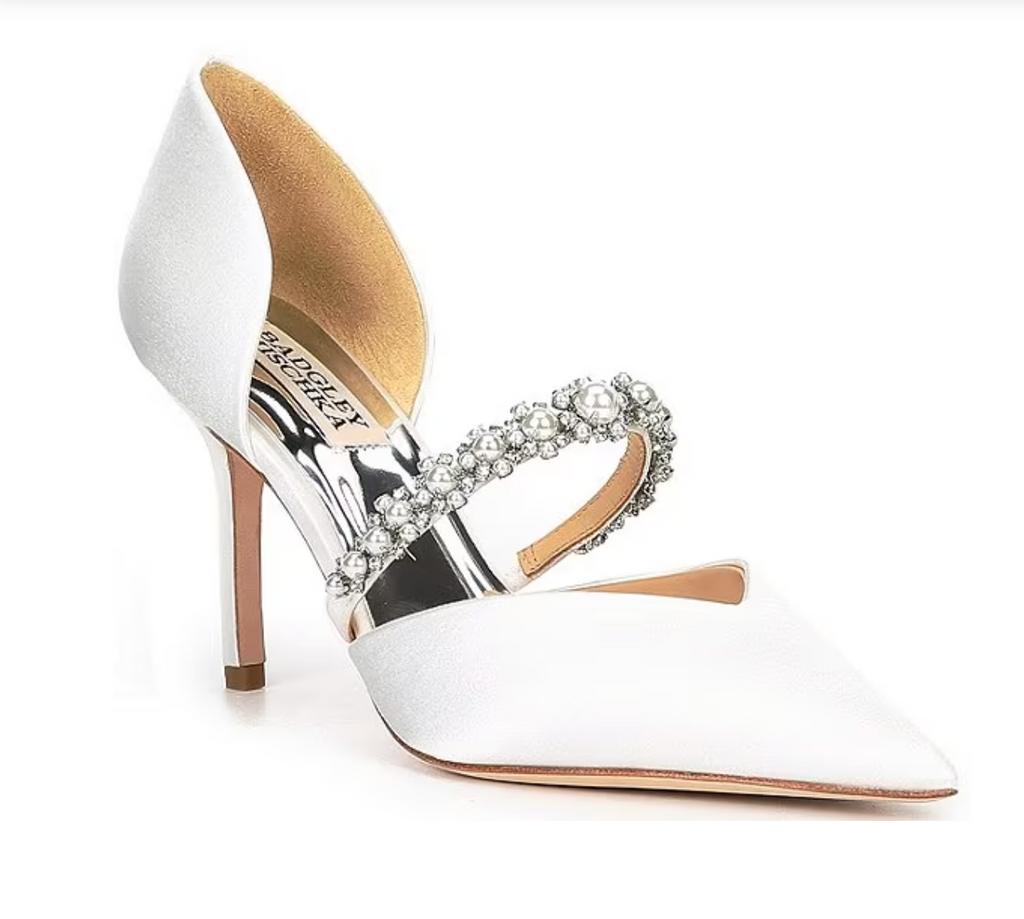 JIMMY CHOO Sacaria Pearl-Embellished Leather And Tulle Sandals