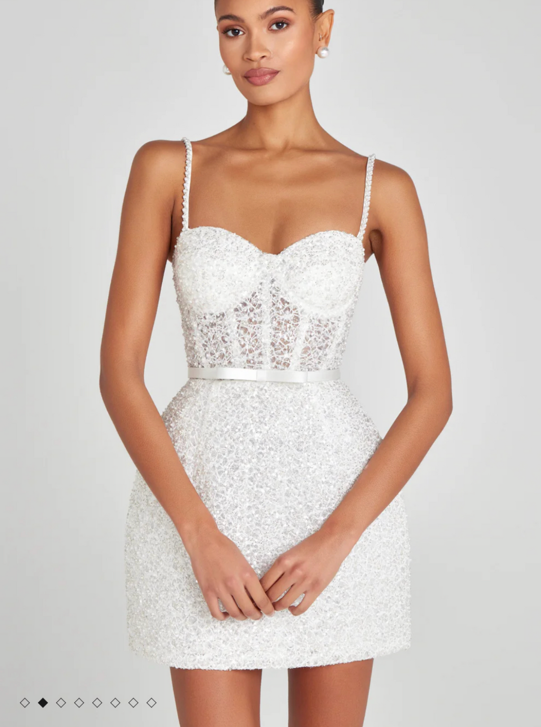 Nadine Merabi Tulip Mini Dress - XS