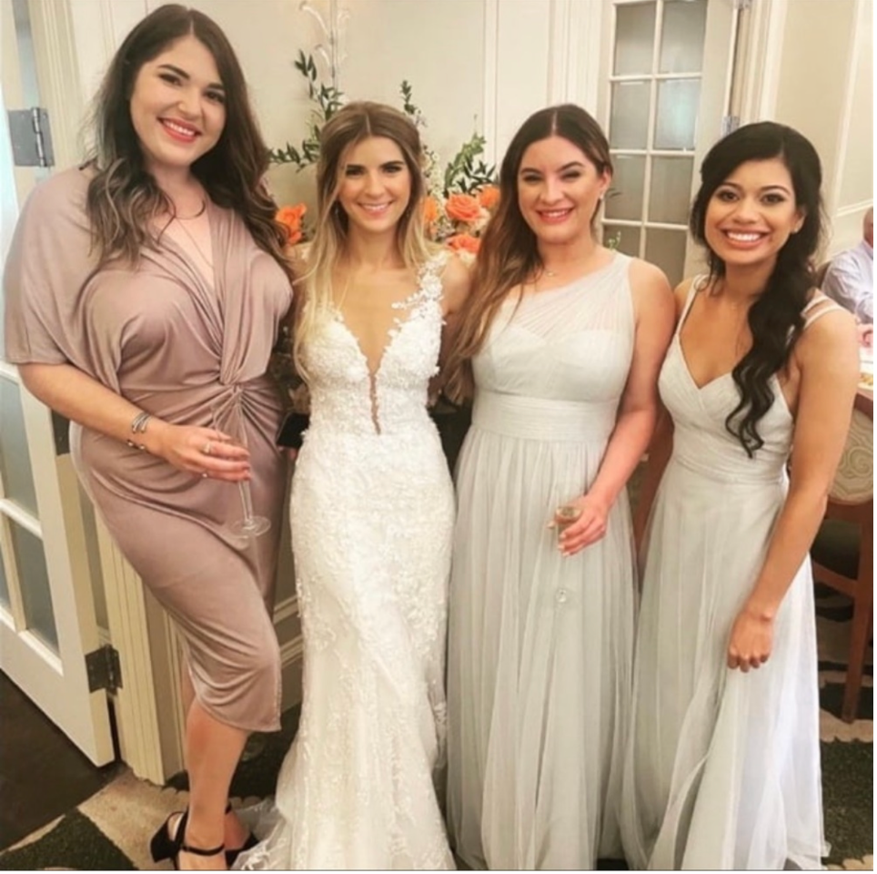 Wtoo by Watters Bridesmaid Dress Rue in Sage - M