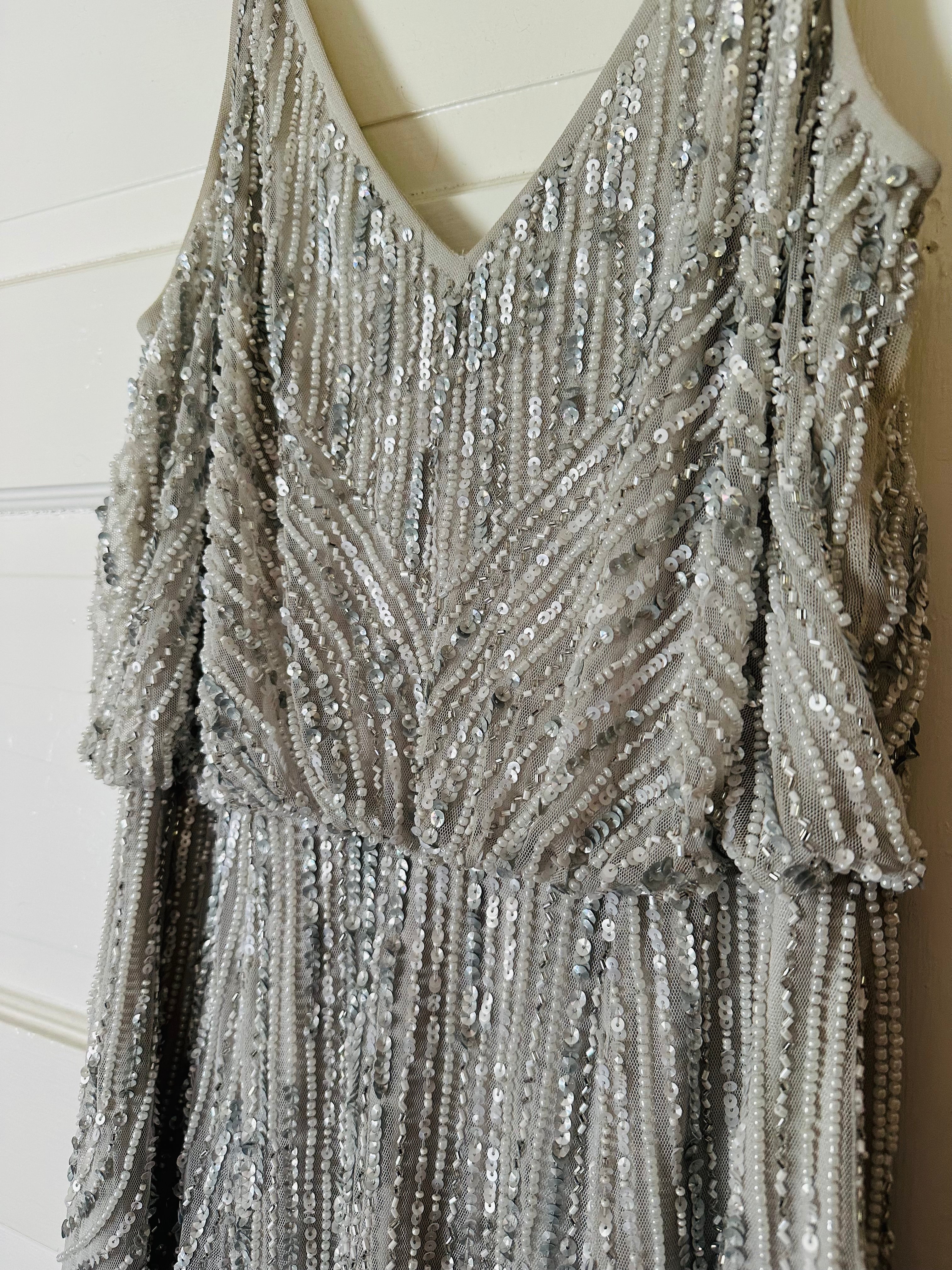 Bhldn beaded dress store