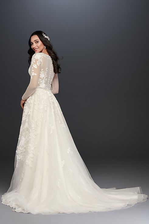 Galina Cap Sleeve Wedding Dresses