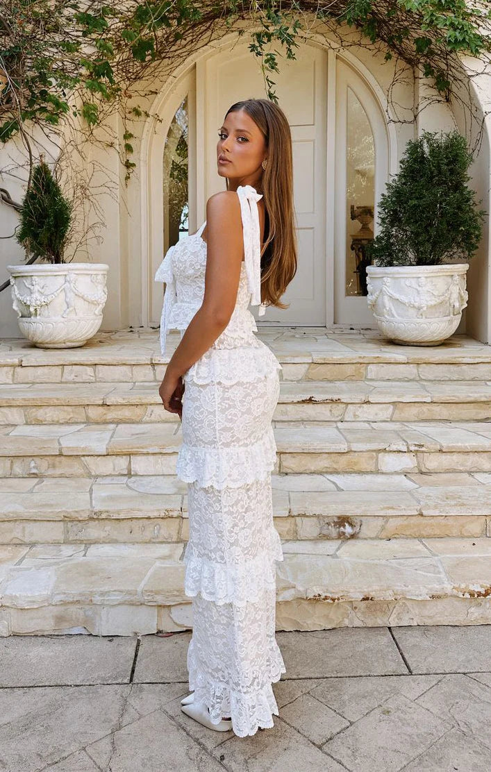 lauren tie maxi dress show me your mumu Show Me Your Mumu Lauren Tie Maxi Bridesmaids Dress