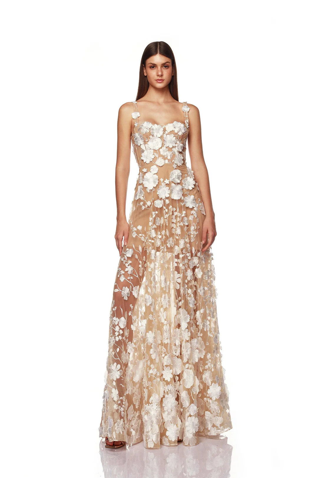 Bronx and Banco Jasmine Gown - S