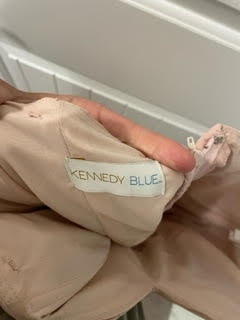 Kennedy Blue Strapless Dress - 6