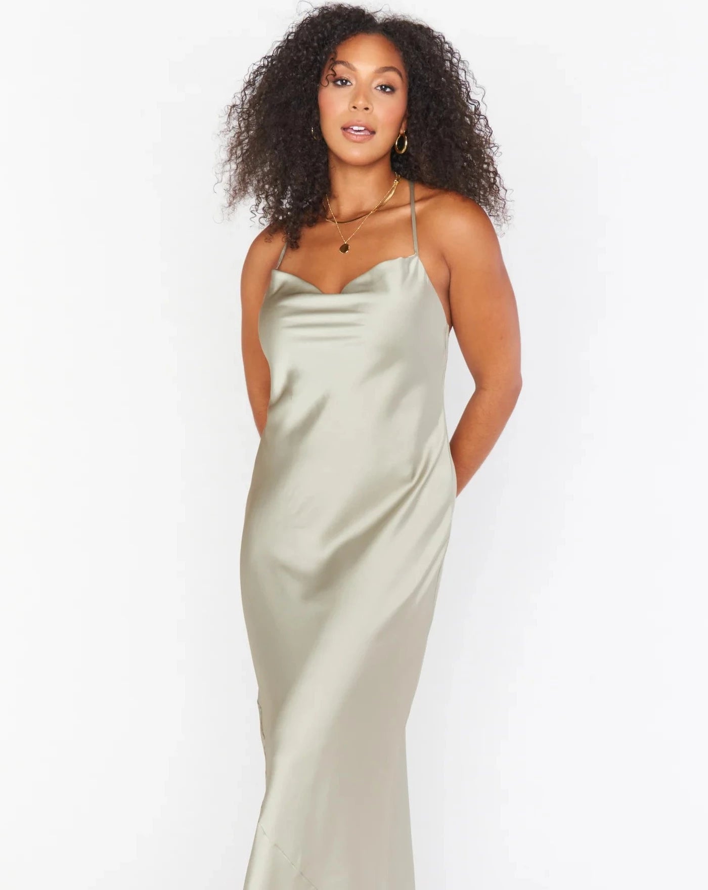 Silver Metallic Slip Maxi Dress – Free From Label | Maxi dress, Maxi, Dress