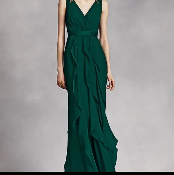 Vera Wang Chiffon Dress